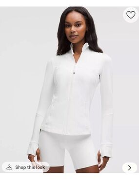 Lululemon Define Jacket Luon Jacket White Size 8